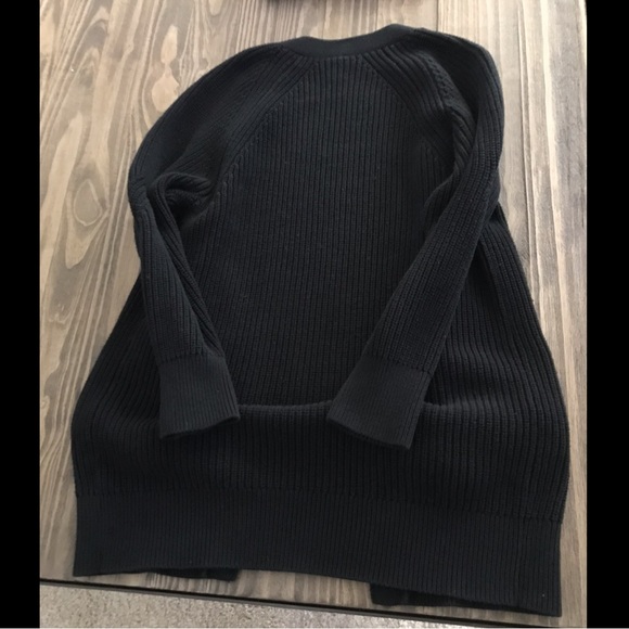 🖤 GAP Black Thick Knit Long Button Cardigan! 🖤 - Picture 6 of 8